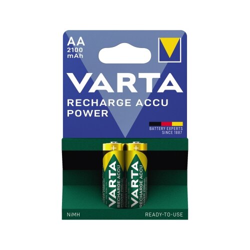 Varta Akku Recharge Accu Power AA/Mignon 2 St./Pack.