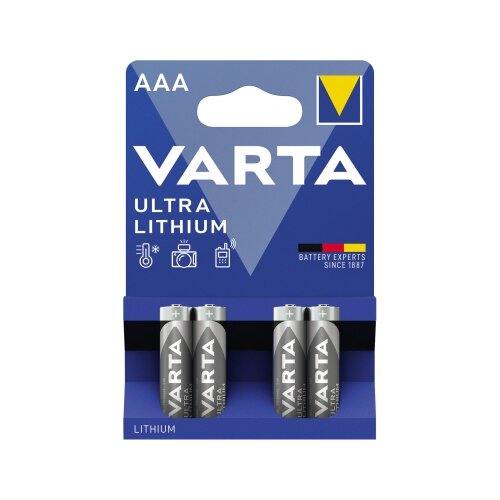 Varta Batterie Ultra Lithium AAA/Micro