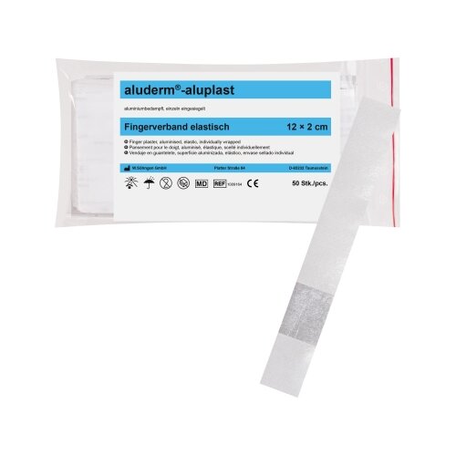 aluderm® Pflaster aluplast ca. 2 x 12 cm (B x L)