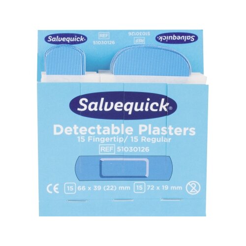 Salvequick Nachfüllset Pflasterspender detektierbar Refill 51030126