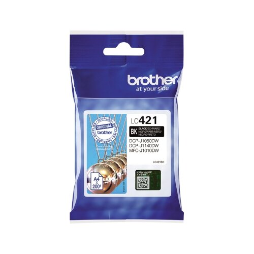 Brother Tintenpatrone LC-421BK schwarz