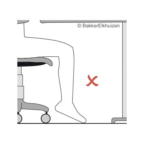BakkerElkhuizen Fußstütze Footform Dual