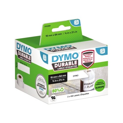 DYMO® Hochleistungsetikett Original 19 x 64 mm (B x H)