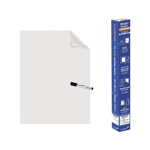 Legamaster Flipchartfolie Magic-Chart Clearboard