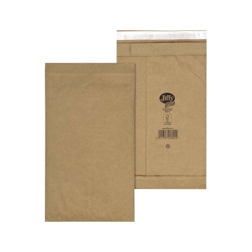 Jiffy® Papierpolstertasche Nr. 3 100 St./Pack.