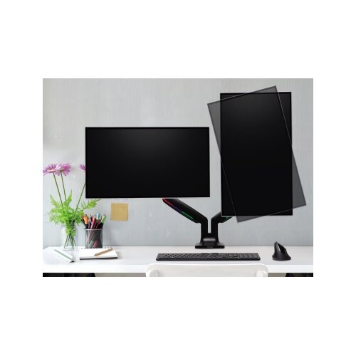 Kensington Monitorschwenkarm SmartFit® One-Touch 2 Arme