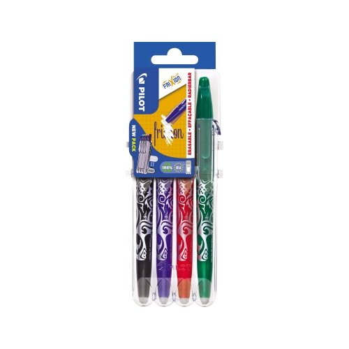 PILOT Tintenroller FriXion Ball Set 2 Go 4 St./Pack.