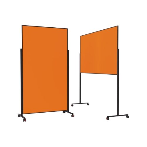 magnetoplan® Moderationstafel Design VarioPin schwarz, pulverbeschichtet