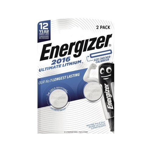 Energizer® Knopfzelle Ultimate Lithium CR2016