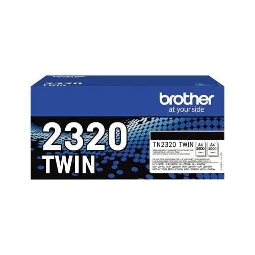 Brother Toner schwarz TN-2320TWIN