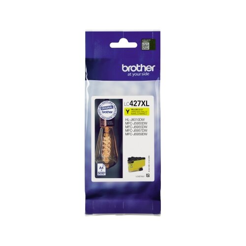 Brother Tintenpatrone LC-427XLY gelb