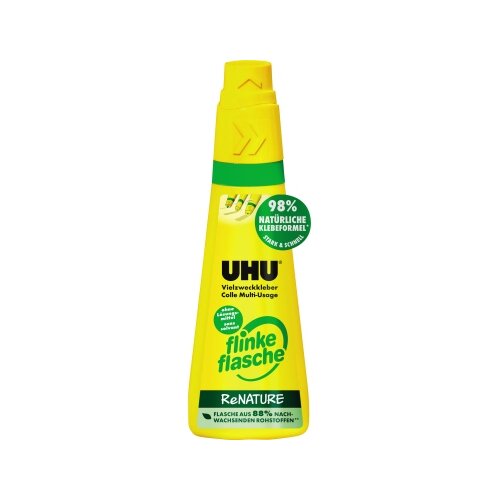 UHU® Alleskleber flinke Flasche ReNATURE