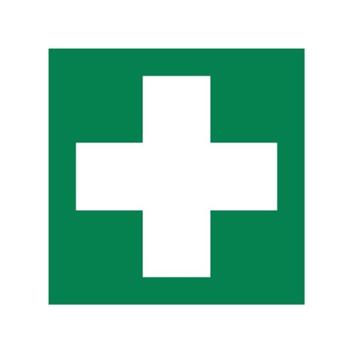 Hinweisschild grün/weiß