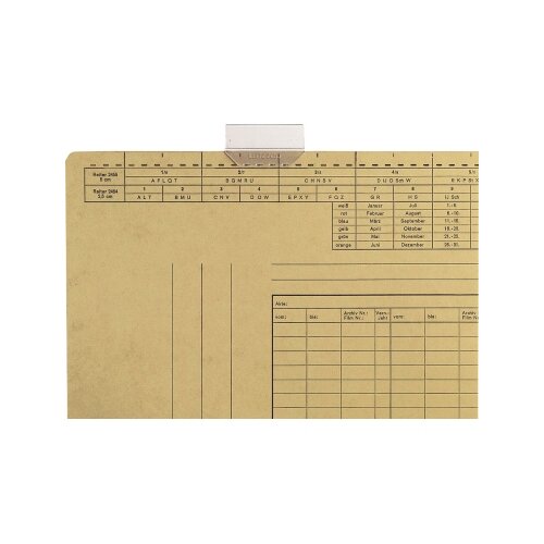 Leitz Vollsichtreiter 50 x 30 mm (B x H)