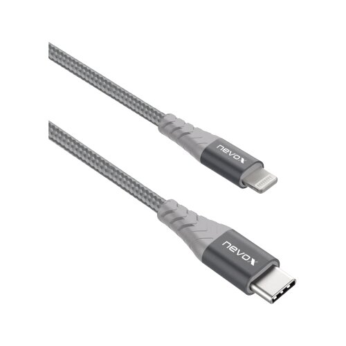 nevox USB-Kabel USB-C-Stecker/Lightning-Stecker