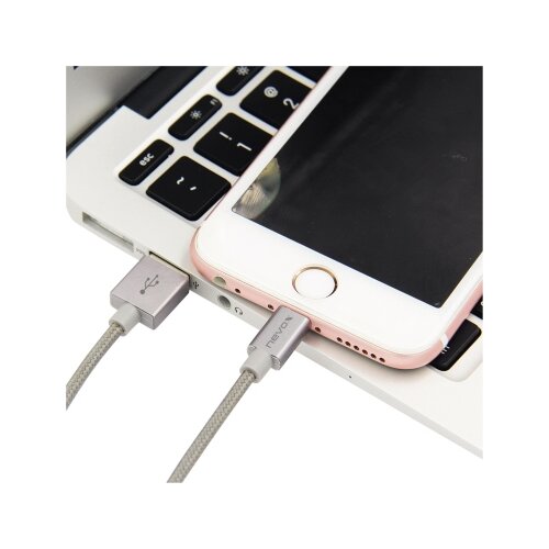 nevox USB-Kabel USB-A-Stecker/Lightning-Stecker