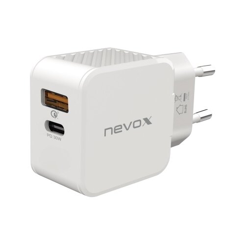 nevox Netzadapter USB-C, Qualcomm Quick Charge 30 W