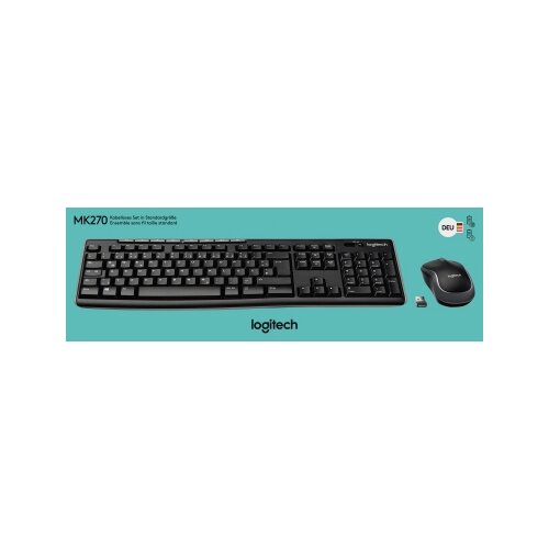 Logitech Tastatur-Maus-Set MK270