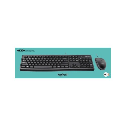 Logitech Tastatur-Maus-Set MK120