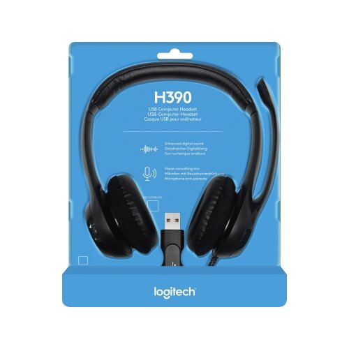 Logitech Headset H390 Over-Ear