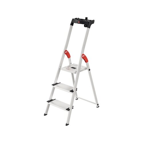 Hailo Stehleiter L80 Comfortline max. Arbeitshöhe 2,63 m