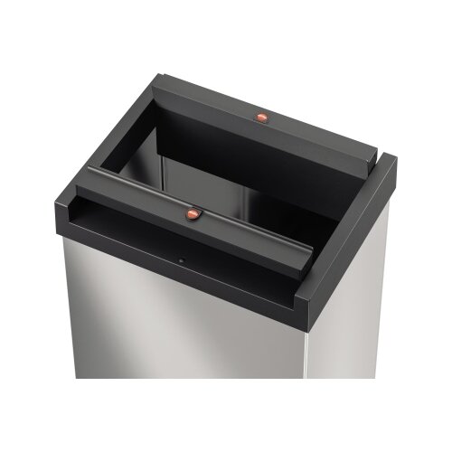 Hailo Abfalleimer Big-Box Swing XL 52 l Edelstahl