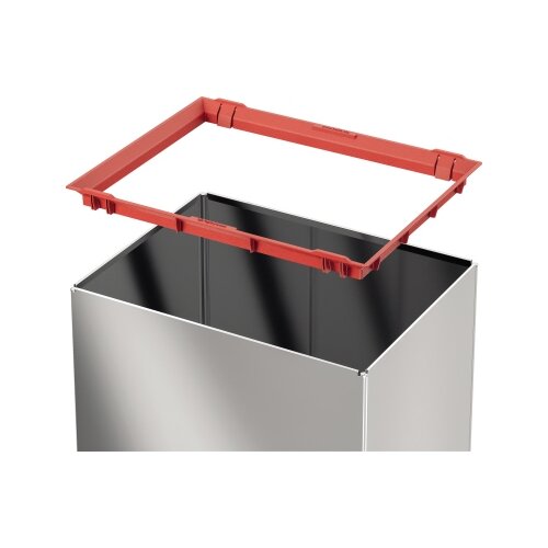 Hailo Abfalleimer Big-Box Swing XL 52 l Edelstahl