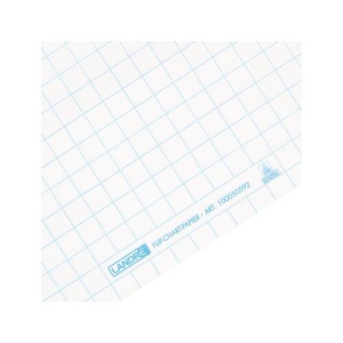 Landré Flipchartblock Work kariert 5 Block/Pack.
