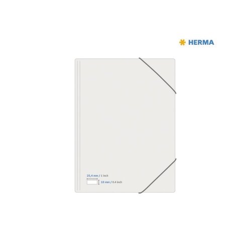 HERMA Typenschildetikett 25,4 x 10 mm (B x H) 25 Bl./Pack.