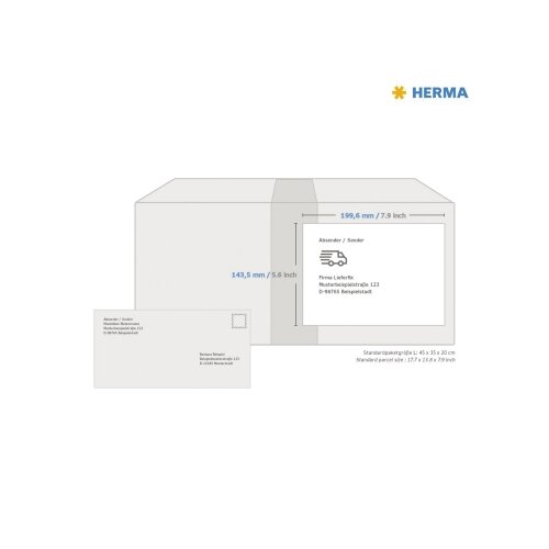HERMA Universaletikett SPECIAL 199,6 x 143,5 mm (B x H)