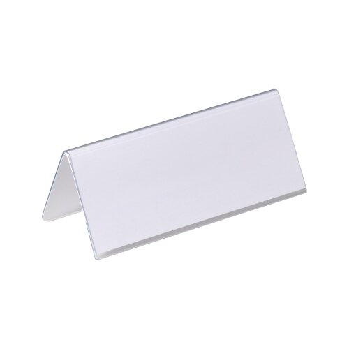 DURABLE Tischnamensschild Dachform 25 St./Pack.