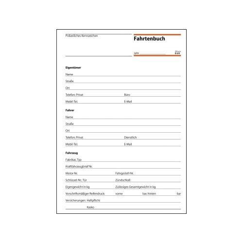 SIGEL Fahrtenbuch FA 514 PKW, LKW