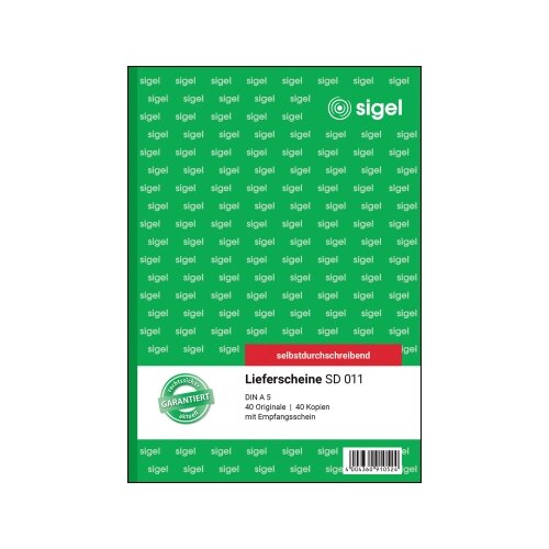 SIGEL Lieferschein SD 011