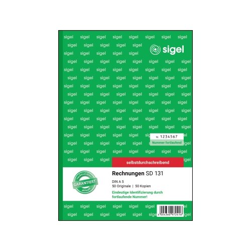 SIGEL Rechnungsblock SD 131