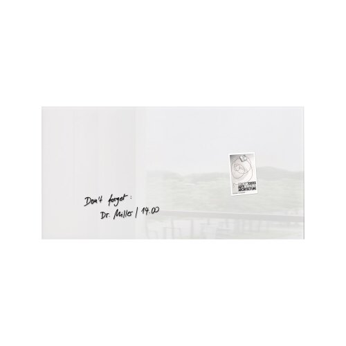 SIGEL Glasboard Artverum 91 x 46 x 1,5 cm (B x H x T) hochglänzend