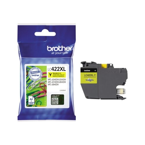 Brother Tintenpatrone LC-422XLY gelb