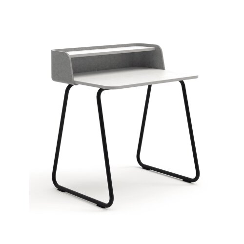 Sedus Schreibtisch secretair home 824 x 910 x 612 mm (B x H x T) weiß schwarz