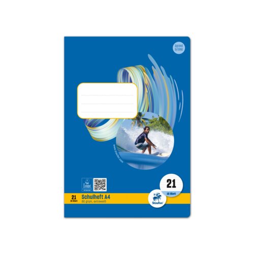 Staufen Schulheft Style DIN A4 liniert Lineatur 21 16 Bl.