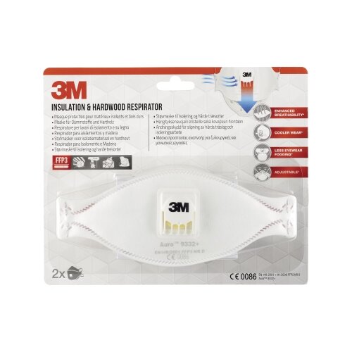 3M Atemschutzmaske Aura™ 9332+