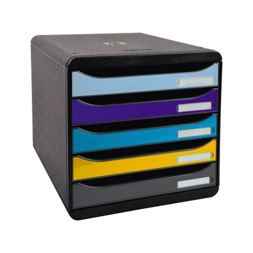 Exacompta Schubladenbox BIG-BOX plus Bee Blue