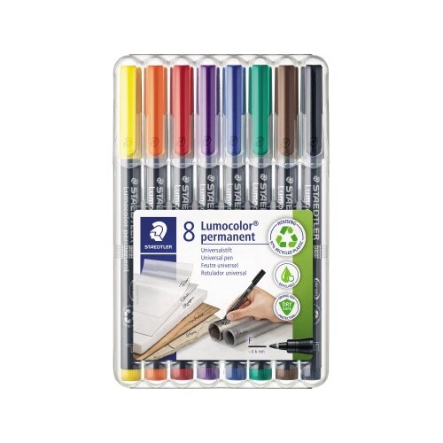 STAEDTLER® Folienstift Lumocolor® permanent 318 8 St./Pack.