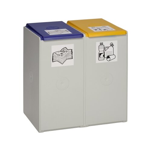 VAR Abfallsammelsystem 40 l 2 Sortierfächer