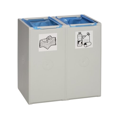 VAR Abfallsammelsystem 40 l 2 Sortierfächer