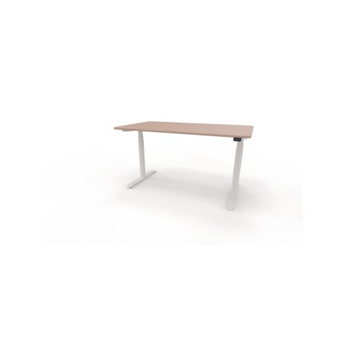 Schreibtisch se:lab e-desk 1.400 x 650-1.280 x 900 mm (B x H x T) antikrose, Neutralware