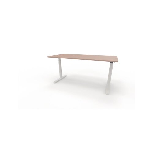 Schreibtisch se:lab e-desk 1.600 x 650-1.280 x 800 mm (B x H x T) antikrose