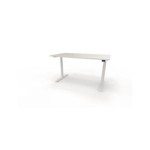 Schreibtisch se:lab e-desk 1.400 x 650-1.280 x 900 mm (B x H x T) weiß, Neutralware