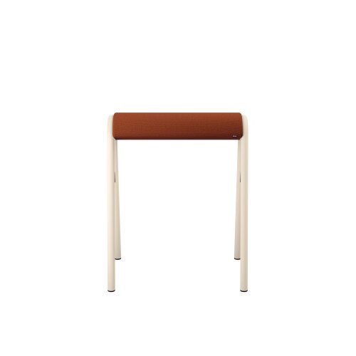 Sitz-Steh-Hocker se:lab hopper rotorange, Neutralware