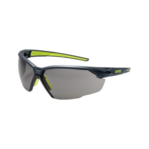 uvex Schutzbrille uvex suXXeed anthrazit/lime