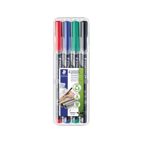 STAEDTLER® Folienstift Lumocolor® permanent 318 4 St./Pack.