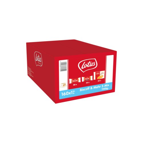 Lotus Gebäckmischung Biscoff & Mehr 3-Mix